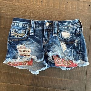 Rock Revival Jean Shorts